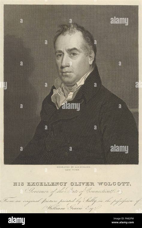 His Excellency Oliver Wolcott Governor Of The State Of Connecticut