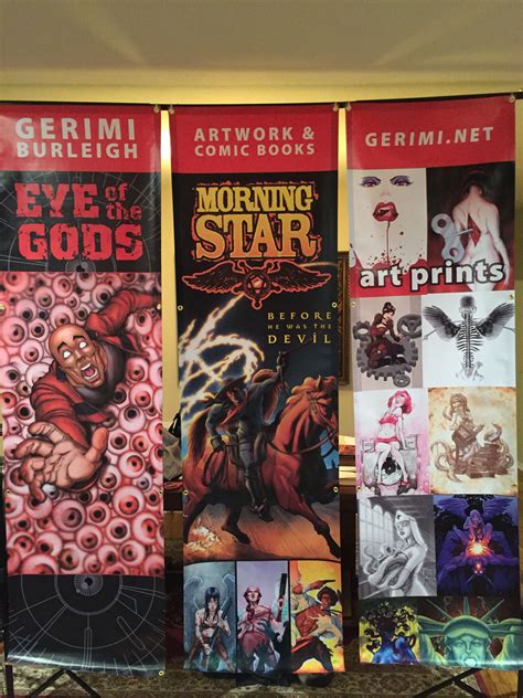 New Convention Banners For 2017 Comicconventions Artistalley Banners