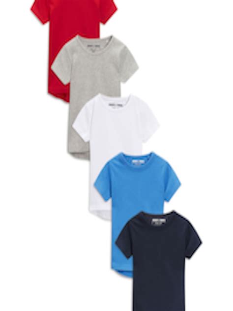Buy Next Boys Pack Of 5 T Shirts Tshirts For Boys 4654007 Myntra