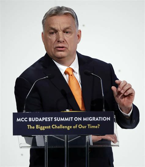 Hungarian Pm Orban Launches Campaign With Anti Migrant Plan