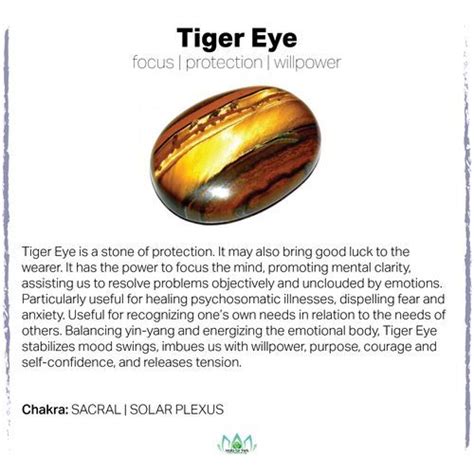 Tiger S Eye Spiritual Crystals Crystals Healing Properties Gemstones