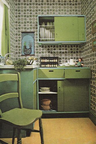 Spread the flower love around the home, kitchen — or you! 1970's Interior Design | 1970's Interior Design | Flickr