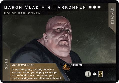 Dune Imperium Baron Vladimir Harkonnen