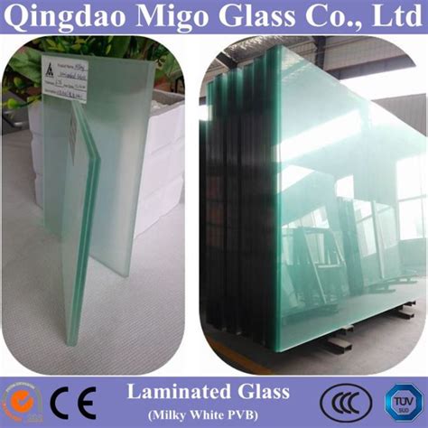 Clear Float Laminated Architectural Glass With Milky White Pvb Manufacturers And Suppliers China