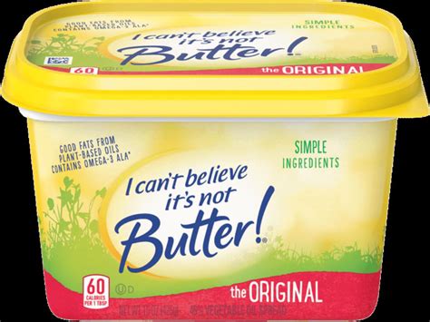 I Can T Believe It S Not Butter Original Nutrition Facts Eat This Much