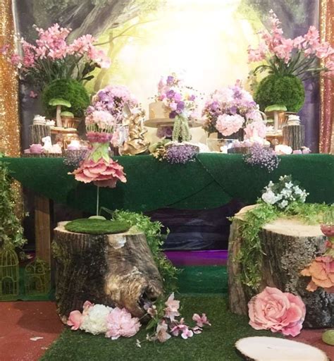 Fairy Garden Quinceanera A Magical Enchanted Forest Quince Araceli