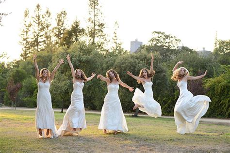 This Sister Wedding Dress Shoot Is The Cutest Idea Ever Bridalguide