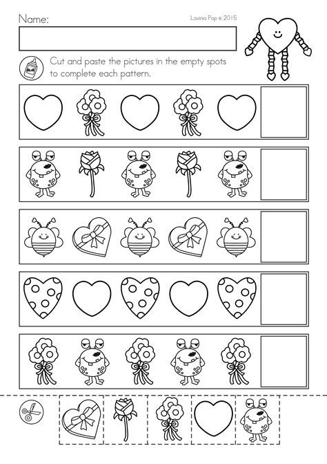 Valentines Day Math And Literacy Worksheets And Activities No Prep