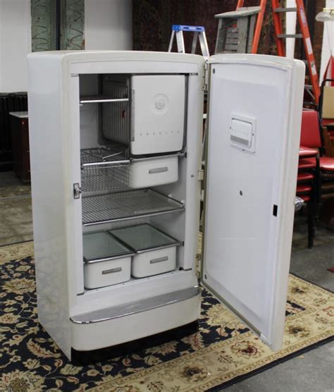 Vintage 1950 General Electric Space Maker Refrigerator