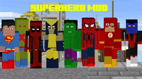 Superhero Mod For Minecraft Pe安卓版应用apk下载