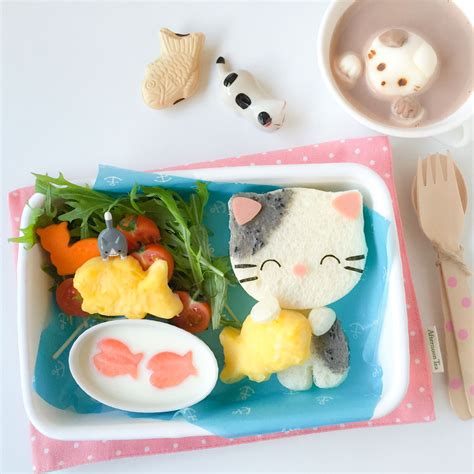 Kitty Cat Bento With Images Cute Food Art Japanese Food Art