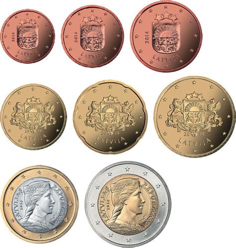 Euro Of Latvia Coins Online Catalog With Pictures And Values Free