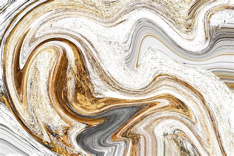 Hd Wallpaper Brown White And Gray Abstract Painting Art Artistic