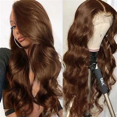 Chocolate Brown Lace Front Wig Bloommiracle