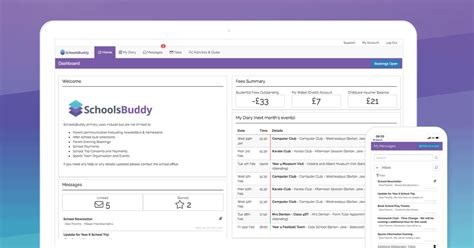 Schoolsbuddy School To Home Management System