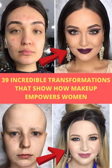 39 incredible transformations that show how makeup empowers women in