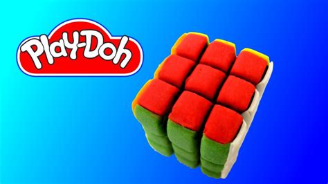 How To Make Play Doh Rubiks Cube Youtube