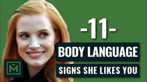 11 Body Language Signs She S Attracted To You HIDDEN Signals She
