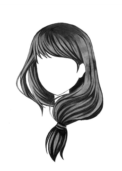 How To Draw Anime Hair Girl Long Anime Drawing For Beginne Flickr