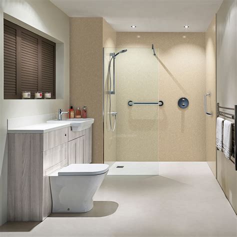 Nuance Classic Travertine Bathroom And Shower Wall Boards Room H2o