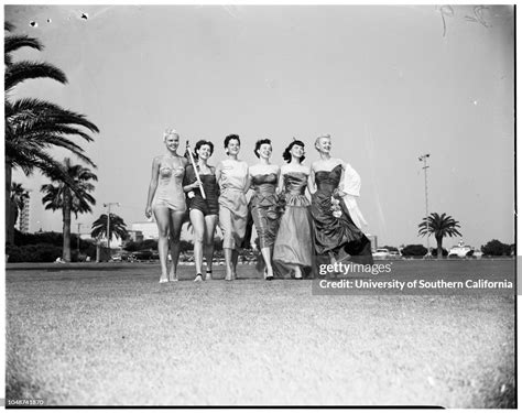 Wardrobe For Winner Of Miss Welcome Long Beach Contest 16 May 1952