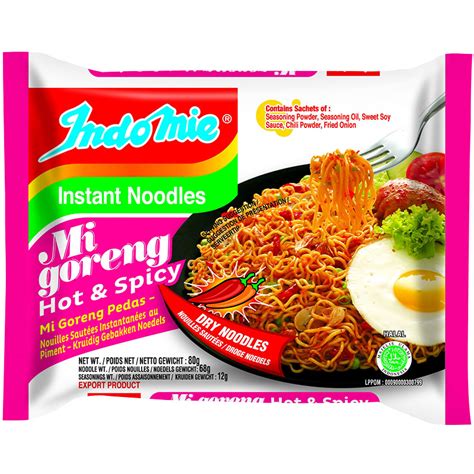 Mi Goreng Instant Noodles Hot And Spicy Flavour 80g Tops Online