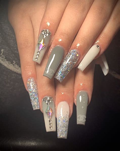 40 Grey Nails Design Ideas The Glossychic