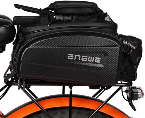 Engwe Bike Trunk Bag Bike Rear Rack Bag Bike Carrier Bag Bicycle Rear