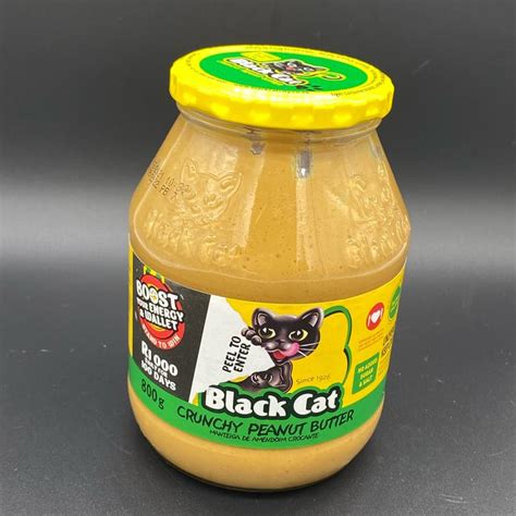 Black Cat Crunchy Peanut Butter No Sugar No Salt 800g Review Abillion