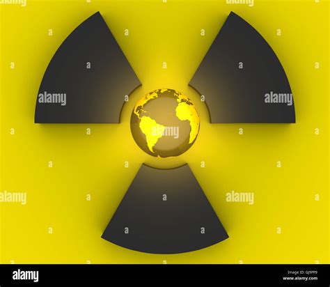 Radioactivity Symbol Stock Photo Alamy
