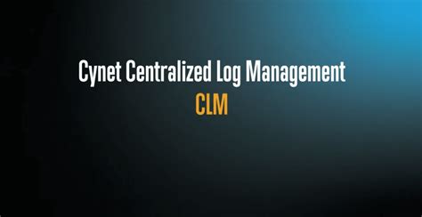Cynet Centralized Log Management Cynet