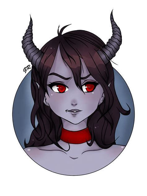 Demon Girl By Gr The Queen On Deviantart