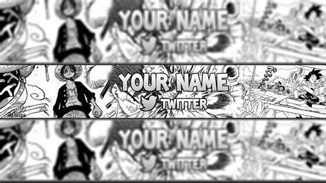 Free Anime Youtube Banner Template6 Photoshop Tutorial Youtube