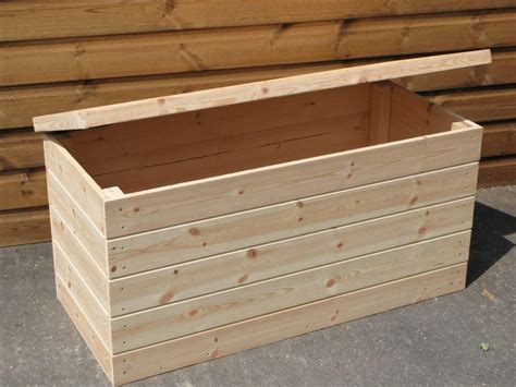 Ideas For Outdoor Storage Containers Use Wooden Storage Boxes Wooden