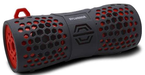 Sylvania Sp353 Water Resistant Bluetooth Rugged Speaker Wireless
