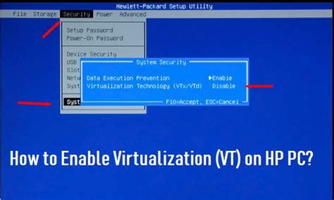 Enable Virtualization Technology In Bios Hp Technology