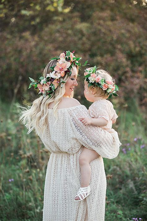 My daughter, flower community, fans, discussionsmore. Sunset flower crown family maternity photos | Maternity ...