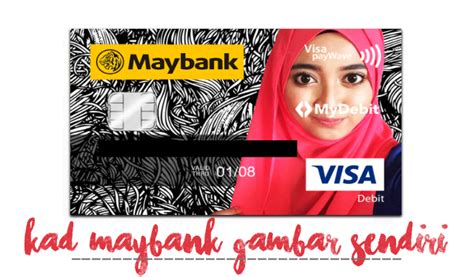 Redemption of gift items or vouchers by cardmembers with insufficient points will be rejected. Tutorial | Costume made ATM debit Card Maybank | Mimin Adam