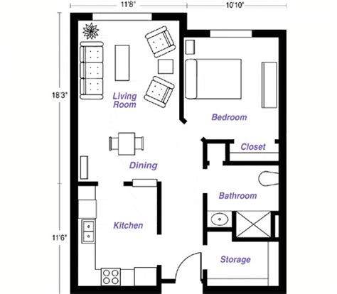 Charming Style 18 Small House Plans For Seniors