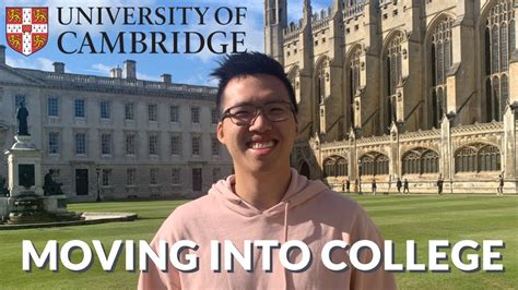 Moving Into Cambridge University Unpacking Youtube