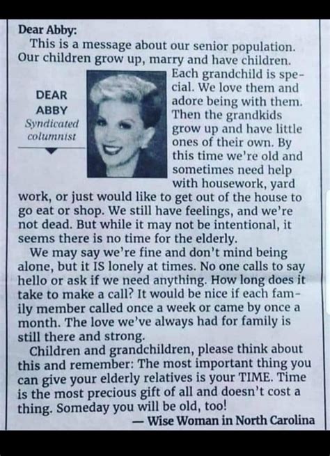 A Dear Abby Entry That Will Speak To Every Grandma S Heart