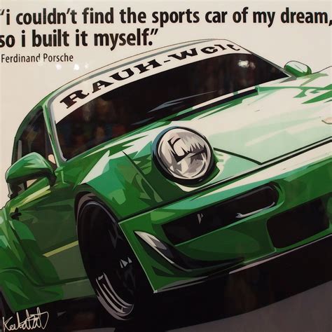 Porsche 911 Carrera Poster I Couldnt Find The Infamous Inspiration