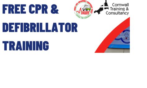 Free Cpr Defib Training West Cornwall Gwinear Gwithian Parish Council