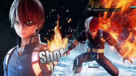 Jump Force Shoto Todoroki Complete Moveset And Online Gameplayseason