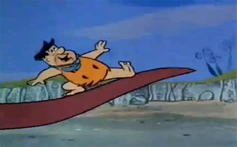38 Fred Flintstone Sliding Down Dinosaur Caterinajozua