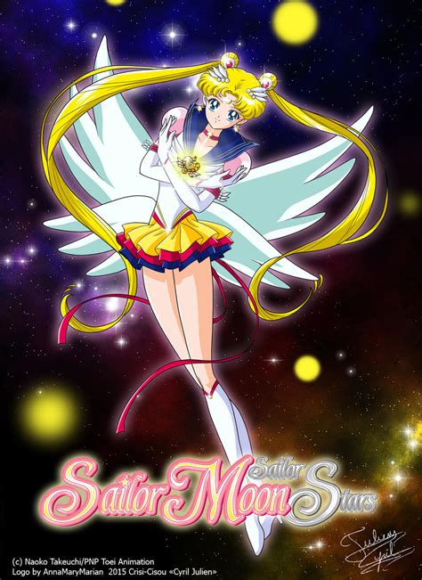 Eternal Sailor Moon Sailor Stars By Taulan Art On Deviantart