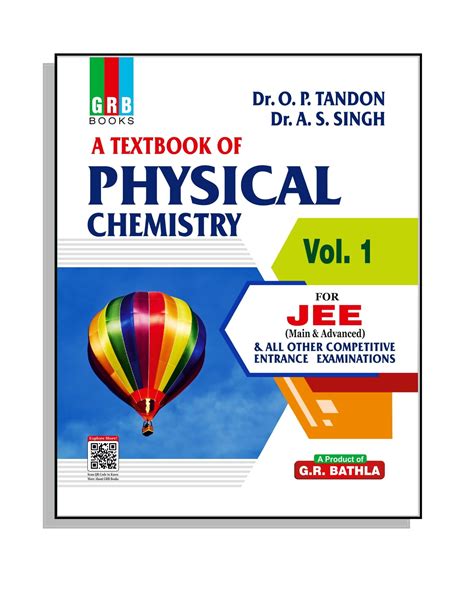 Grb Textbook Physical Chemistry For Jee 1st Year Programme Gr