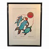 Roy Thomas Woodland Ojibway Art Signed Ltd Ed. Serigraph Water Spirit ...