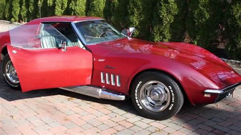 Sold1968 Corvette Coupe For Salematching 327300side Pipesnew