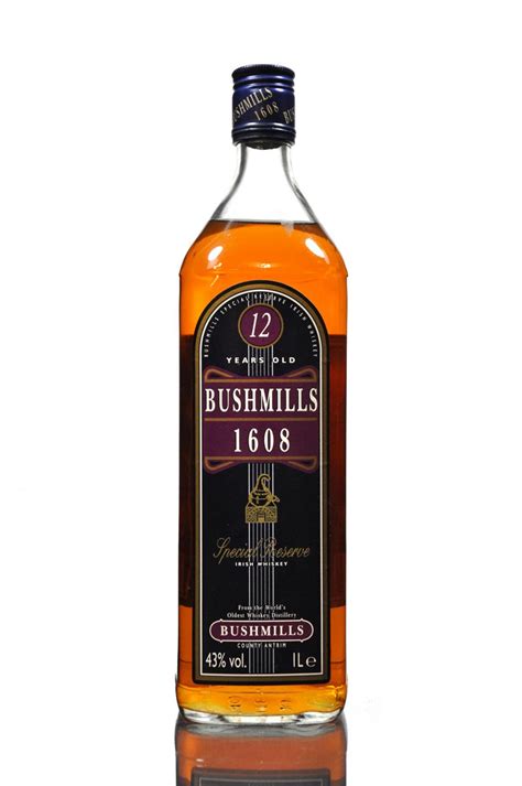 Bushmills 12 Year Old Irish Whiskey 1 Litre